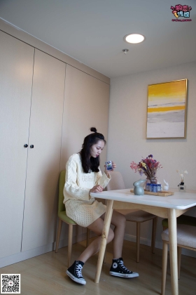  No.060 飞鱼女王-最爱的高帮匡威配白棉袜（匡威帆布鞋、白棉袜） [119P1V1.02G]