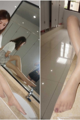 [妖精视觉] NO.083 粥粥 女卫生间换丝袜 [66P/29MB]