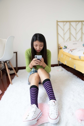  No.413 苏曼女王-弗朗哥的明媚（匡威帆布鞋、及膝袜、美足） [156P]