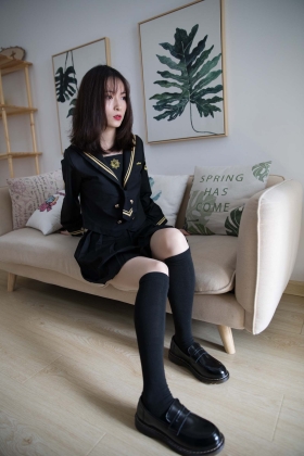  No.408 风情艳主-深海少女（JK制服、皮鞋、过膝袜、肉丝） [175P]