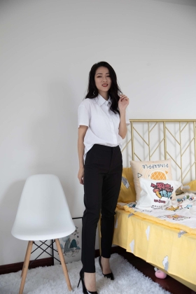  No.466 飞鱼女王-晨曦咖啡（OL制服、高跟鞋、短肉丝）[141P]