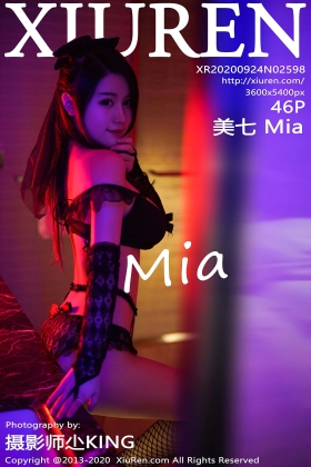 [XiuRen秀人网] 2020.09.24 No.2598 美七Mia 性感写真 [46+1P]